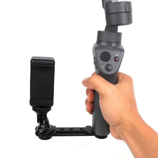 DJI OSMO Mobile 2 Stabilizer Phone Clip Holder Monitoring Stand Adaptor for Action Camera Handheld Gimbal Mount Bracket