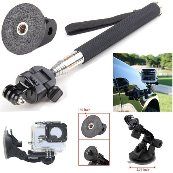 12 In 1 Travel kit Wrist Strap +Helmet Mount Head Chest Belt Mount +Bobber For 4K Action Camera EKEN H9