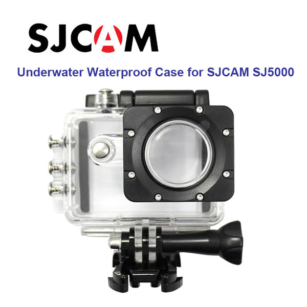 Free shipping!! Original Underwater Waterproof Case for SJCAM SJ5000 SJ5000WIFI SJ5000Plus Diving 30M Waterproof Helmet Cam DVR