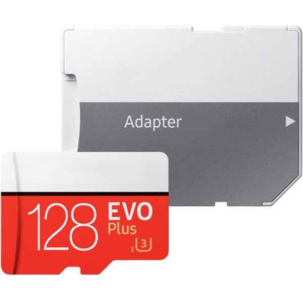 New EVO Plus 32GB 64GB 128GB Micro SD Card SDXC SDHC Class 10 80MB/s EVO+ UHS-I Memory Card with Adapter Retail Package