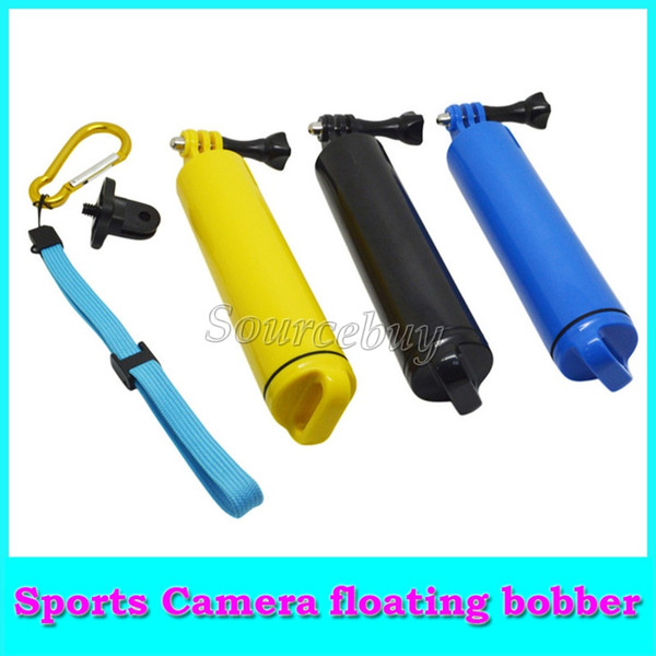 Latest Accessories For Gopro Hand Grip Handheld Floating Bobber Monopod Mount For Gopro Hero 4 2 3 SJ4000 GP251 3 Colors Free shipping