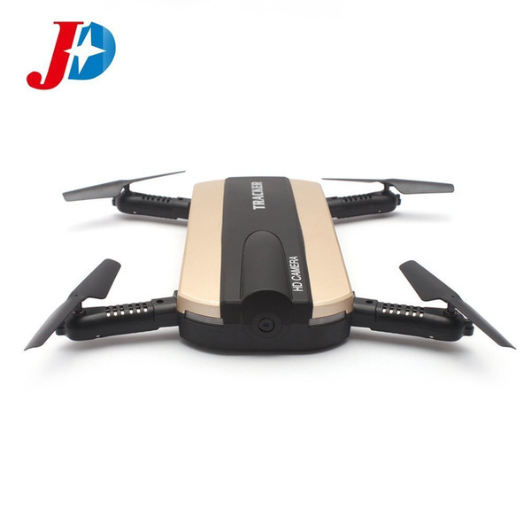 Foldable Selfie Drone Dron Tracker Phone Control Mini Drones with Wifi FPV HD Camera Pocket Helicopter JXD 523 523W VS JJRC H37