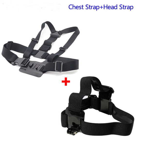 New Sports Camera Accessories Headband + Chest Strap High Quality Nylon Material Apply to hero6/5/4 Free Shipping