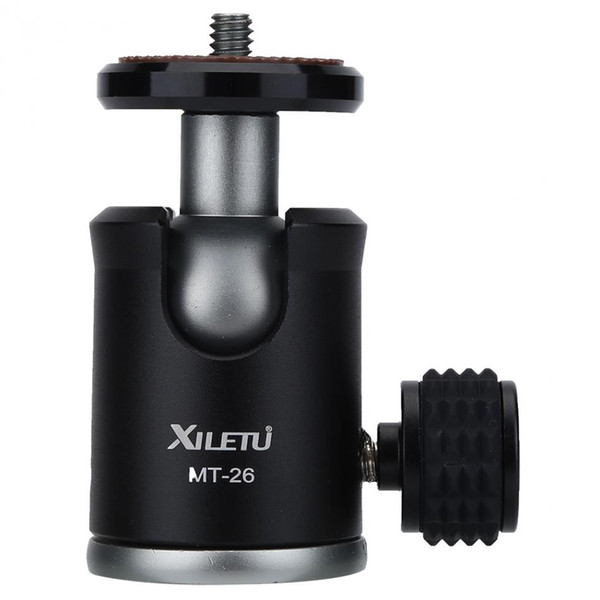 XILETU 360 degree Rotation Mini Ball Head Tripod Ballhead 1/4'' Screw Mount Stand for Camera Camcorder