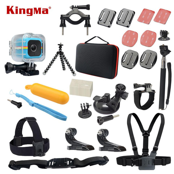 Freeshipping Waterproof Case 14-in-1 Accessories Kit for Polaroid Cube and Cube+