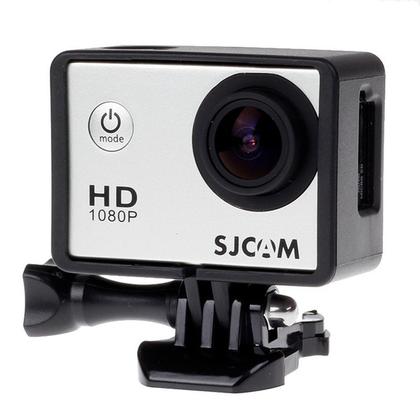 Wholesale- SJ4000 Protective Frame Plastic Shell Housing Standard Frame Case + Basic Buckle Screw Mount for SJ 4000 SJCAM WIFI Camera