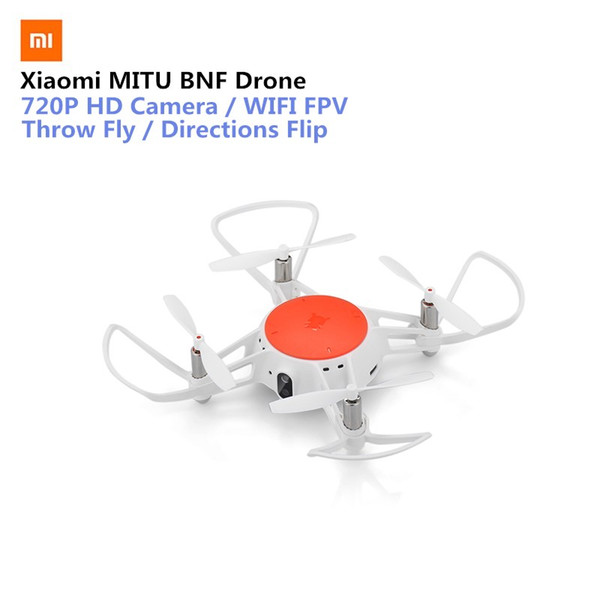 Original Xiaomi MITU WIFI FPV 360 Tumbling RC Drone with 720P HD Camera Multi-machine Infrared Battle Camera Drone- BNF Version