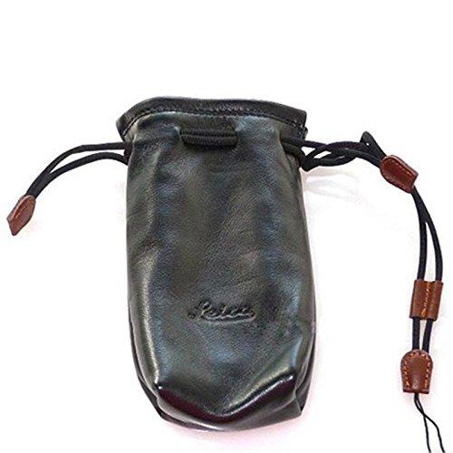 For Leica Digital Camera Case Cover Hand Pouch High Class Leather Large Space Black Bag for Leica C/D6 with Adjustable Bandage