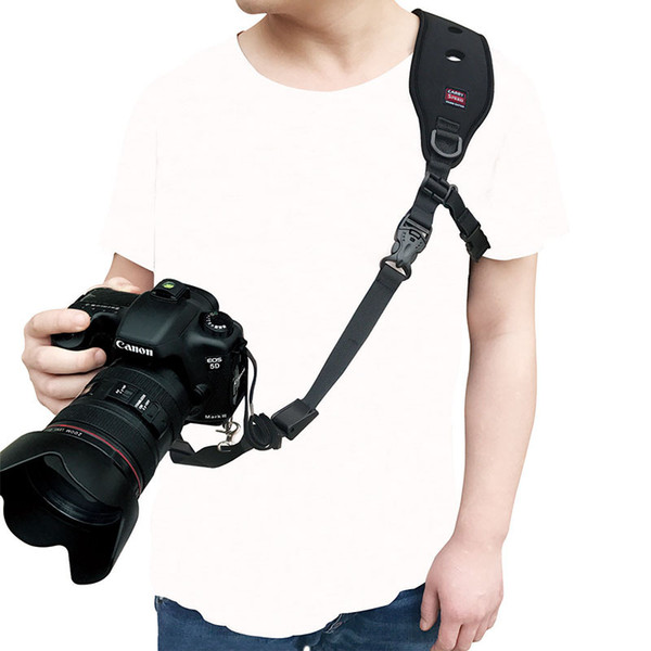 Camera Single Shoulder Neck Strap Quick Release Anti-Slip Soft Pad Nylon Sling Belt Strap for DSLR Digital SLR Camera high quality