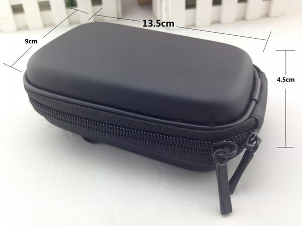 New Good Quality Black Zipper Digital Camera Compact Hard carry hook Case Box