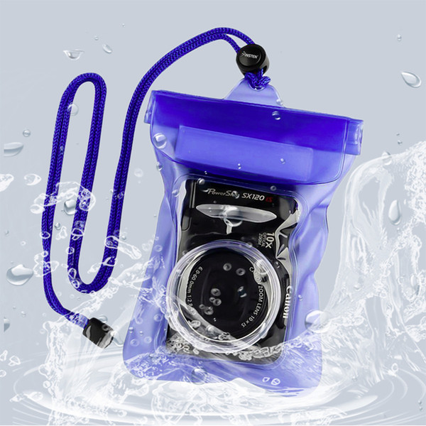 New DSLR SLR Camera Waterproof Underwater Housing Case Pouch Dry Bag with Rope Wholesale