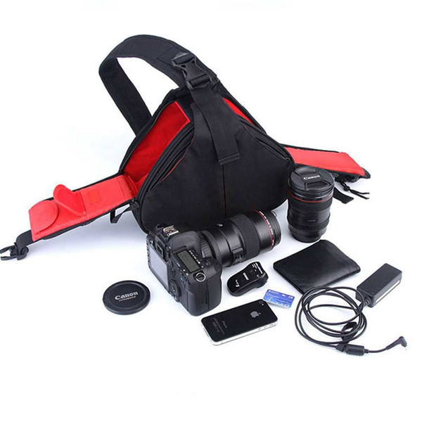 ITSYH SLR Camera Bag Case Shoulder Waterproof Bag Camera Bag Camera Strap Video Portable Diagonal Triangle Carry Case TW-379