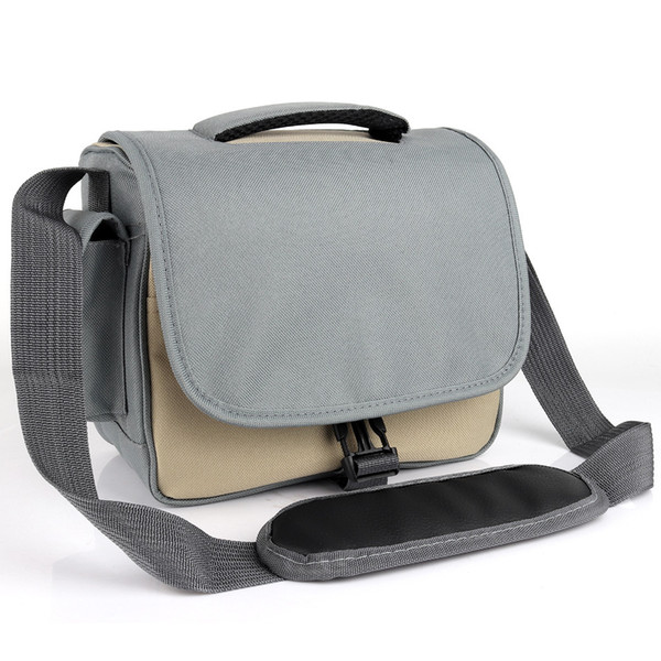 Wearable canvas camera bag 750d professional waterproof digital SLR camera bag shoulder diagonal photography bag