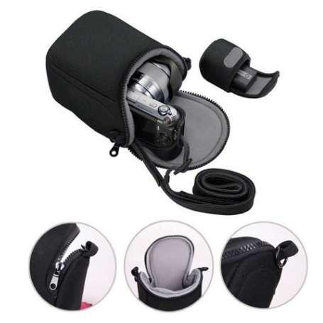 Waterproof Camera Bag For Canon EOS M100 M3 M10 M M2 M6 G7X2 SX730 Nikon J5 J4 J3 Sony A6000 A6300 A5000 A5100 NEX-5N 16-50 Lens