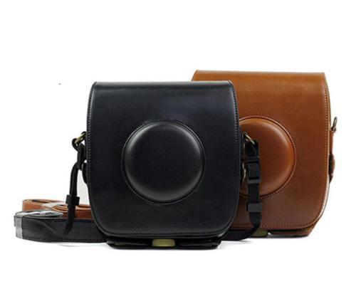 New Leather Camera Case Camera Bag For FujiFilm Instax Square SQ10