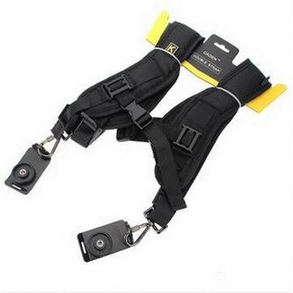 vintage camera shoulder strap for SLR DSLR Nikon Canon Sony Panasonic quick straps black double shoulder straps fast photography sling 20PCS