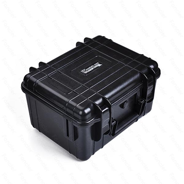 Waterproof Case with foam Equipment Carrying Case Black Orange ABS Plastic sealed safety portable tool box free shipping