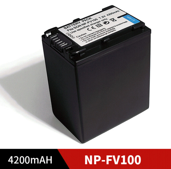 Wholesale NP-FV100/FV70 Battery complicable for Sony Camera/Charging Battery 4500mah rated capacity 7.2V standard voltage