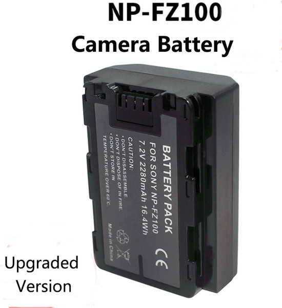 Wholesale NP-FZ100 Battery 2280 mah rated capacity 7.2V standard Voltage suitable for a7r3 A9 7M3 Sony mirrorless cameras