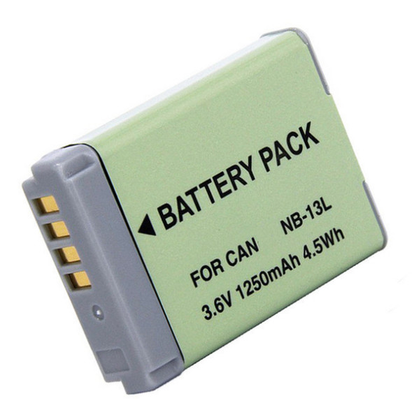 Wholesale NB13L Battery 1250mah rated capacity 3.7V standard voltage suitable for PowerShot G7X Canon Camera