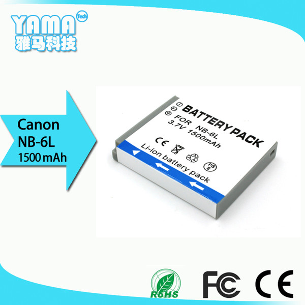 high quality Digital Camera Battery for Canon Nb-6L Canon IXUS 85IS 85 IS IXY 25IS 25 IS