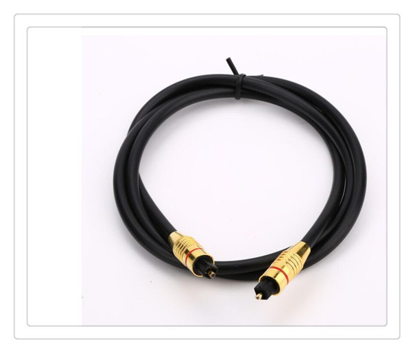 2M/6.5FT Digital Audio Optical Fiber Cable Toslink Cable Cord Male to Male Free shipping