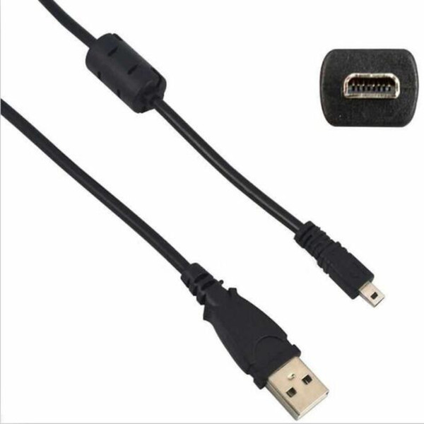 USB UC-E6 Cable for Nikon Coolpix L1/L2/L3/L4/L5 USB 2.0 A Male to mini 8-pin flat Male Camera Cables