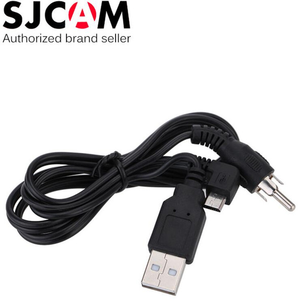 2016 new Original SJCAM Camera Accessories TV-OUT TV Out Cable For SJ4000 SJ5000 M10 Series Sport Action Cameras