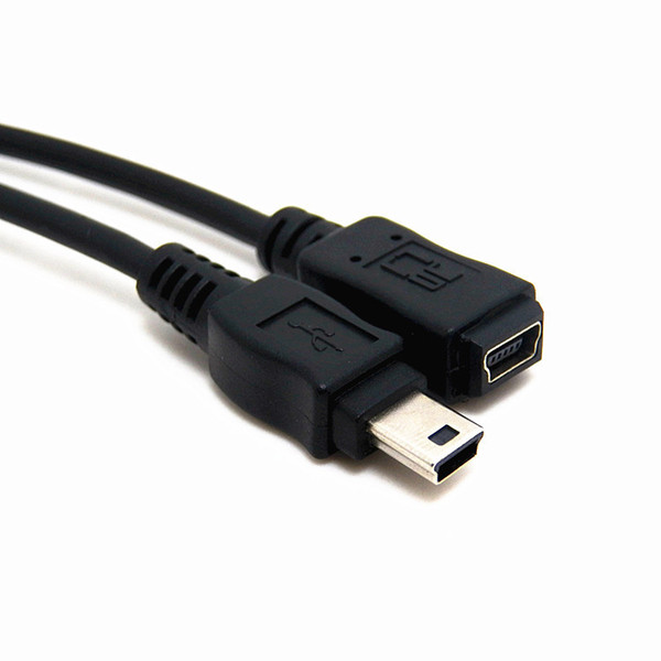 Wholesale-1.5M 5ft Mini USB B Type 5pin Male to Mini USB Female M/F USB2.0 Extension Cable Free Shipping