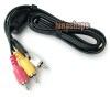 Mini Usb Male 5 pin To 3 RCA AV Male Adapter Cable For Sony Camera ----- lunashops