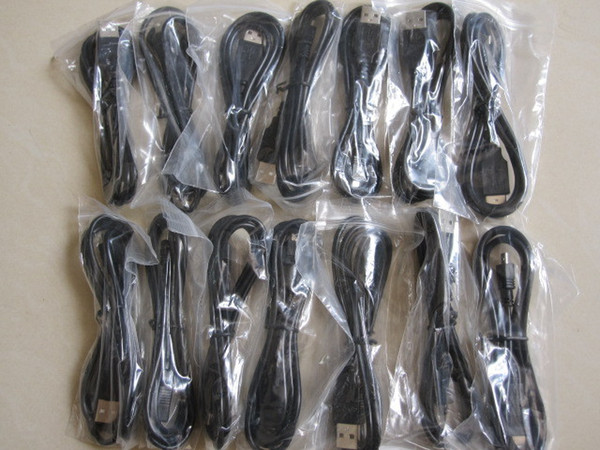 500pcs/lot 1.2m 4feet 1.5m 5feet USB UC-E6 Data / Photo Transfer Cable Cord Lead Wire For Nikon and samsung Camera-1.5m 5feet