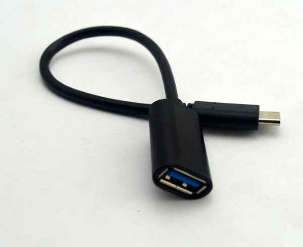 USB 3.1 Type C to USB 3.0 Type A Male-to-Female OTG Data Connector Cable Adapter