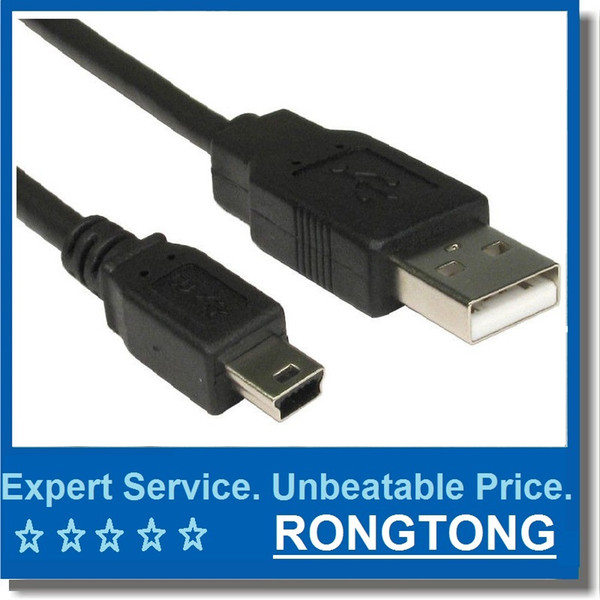 USB 5 pin cable 80cm Mini USB cable 5 PIN usb to mini 5p cable OD3.5 Pure Copper Core USB 2.0 A to Mini B 5pin Mini 5pin USB Cable