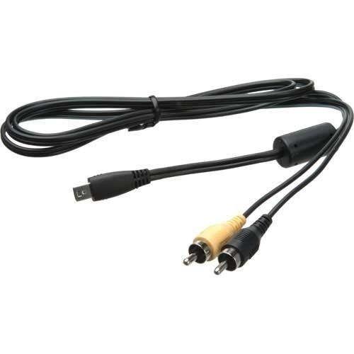 AVC-DC400 AV cable for Canon select Power Shot Cameras 5ft 1.5m mini usb 6pin to 2 Rca Black color