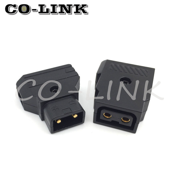 Universal D-tap male + female connector Anton Bauer Power supply port B-type Plug Socket camcorder connector