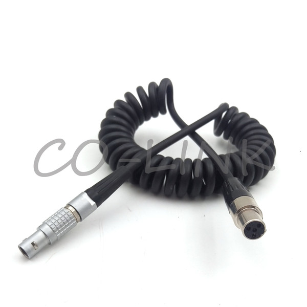 0B 2pin to REAN mini XLR 4pin Power Cable for Tilta supply power to TVLogic 056/058 Power Cable 32inch