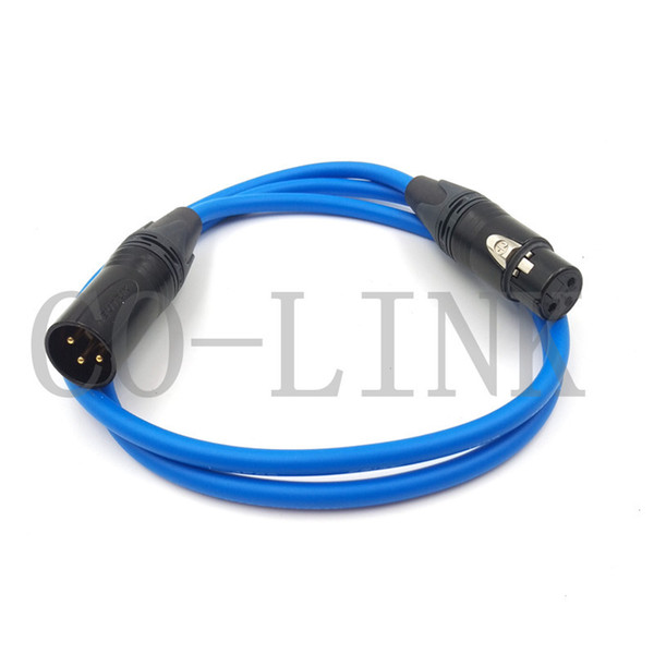 Microphone Cable, Sound recording cable, audio cable, XLR 3pin male to female power extension cable for camcorder