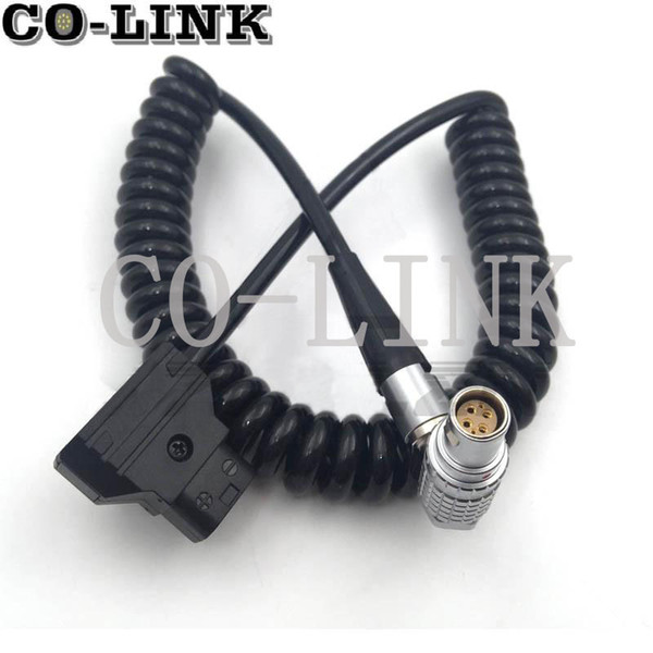 Power Cable for RED Epic / for RED Scarlet D-Tap to Right Angle Female 1B 6pin Spring Power Cable for RED 24 inch