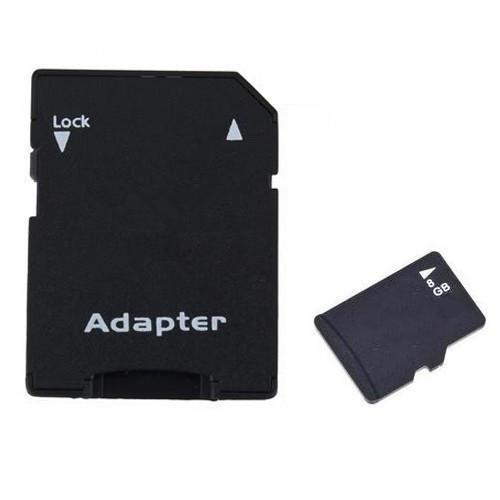 100% Real 8GB Micro SD Card Memory Card TF Card Genuine 8GB with Adapter for Cell Phone MP3/4/5 Player Tablet PC