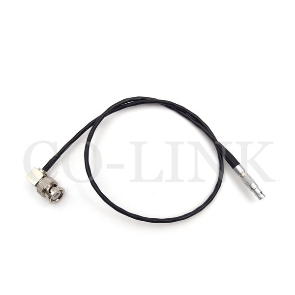 Timecode Cable 00B 4PI to BNC Right angle male connector for RED EPIC 20 /24 inch