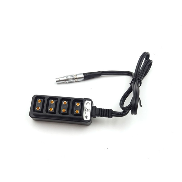 0B 2pin to D-tap power splitter for ARRI/RED/SONY Camera power cord plug 0B 2 pin power supply plug to D-TAP B-type female connector 1/ 4