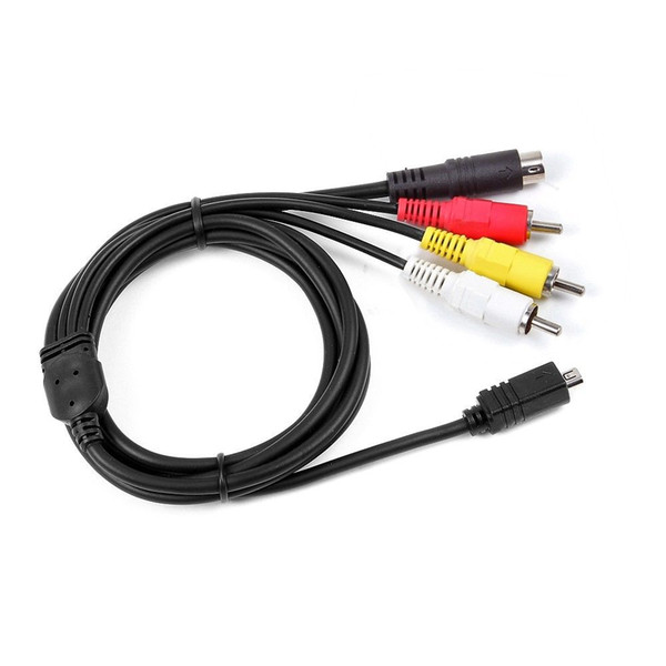 AV A/V TV Video Audio Cable Cord Lead For Sony Handycam DCR-SX40/v/e/l SX40/e/r