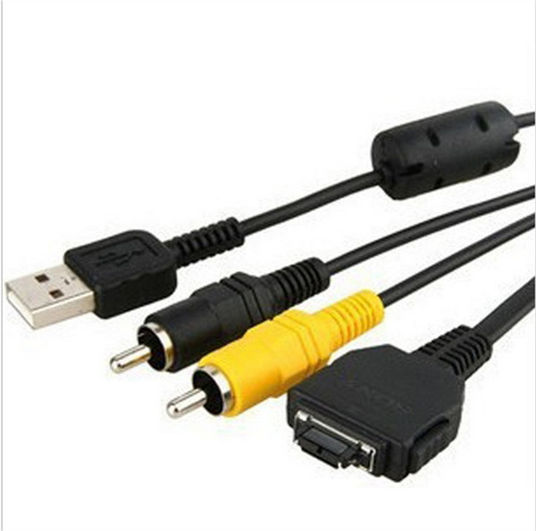 1.5M AV Cable For Sony VMC-MD1 camera DSC-W130 DSC-W150 DSC-W170 DSC-W70