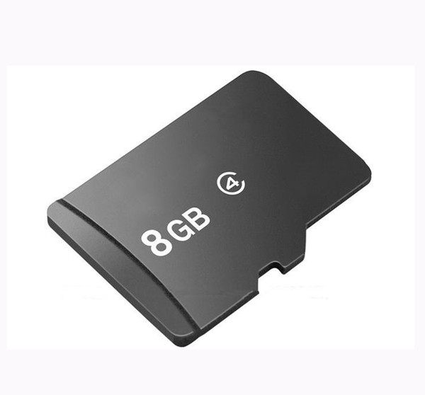 Real Capacity 8GB Micro SD Card Genuine Original 8GB Memory Transflash TF SDHC Card with Adapter Retail Package for Cell Phone MP3 Camera