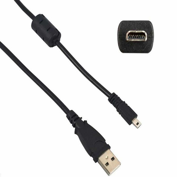 USB UC-E6 Cable for Nikon Coolpix L1/L2/L3/L4/L5 USB 2.0 A Male to mini 8-pin flat Male Camera Cables