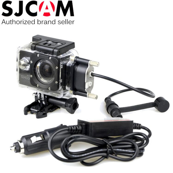 SJCAM Brand Motorcycle Waterproof Case for Original SJCAM SJ5000 Series for SJ4000 Series Charging Case for SJ5000 Plus WiFi Car Charger