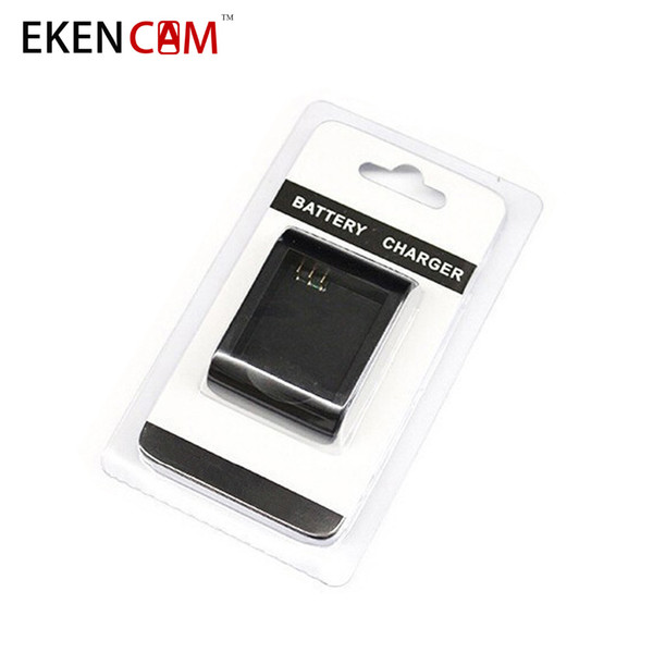 Wholesale- Desktop Charger Battery Charger For All SJCAM battery Camera SJ4000 SJ5000 M10 SJ6000 SJ7000 and EkenCAM h9r h8r W9 H3 G3 Camera