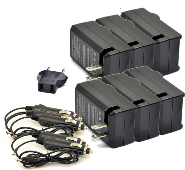 New ( 6 Piece / Package ) EN-EL20 ENEL20 Wall Car Battery Charger Replace for Camera 1 AW1 S1 J1 J2 J3 V3 CoolpixA