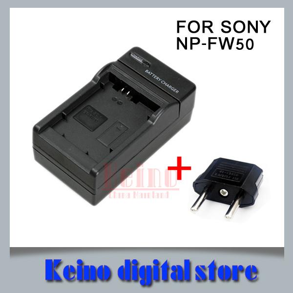 10PCS NP-FW50 Battery Charger US Plug + Plug adapter ForNEX-5N NEX-5T 5R NEX-F3 A5100 A6000