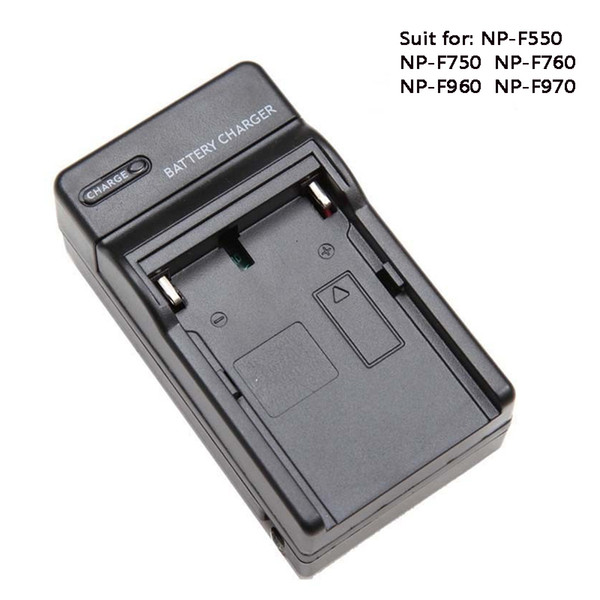 Wholesale- Battery Charger For NP-F550 NP-F750 NP-F960 NP-F970